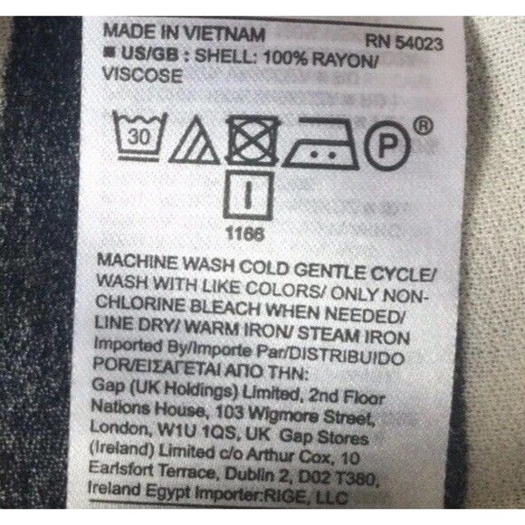 Banana Republic Blouse Women  SZ L Navy White Stripe Balloon Sleeve Top  NWT - Picture 3 of 8